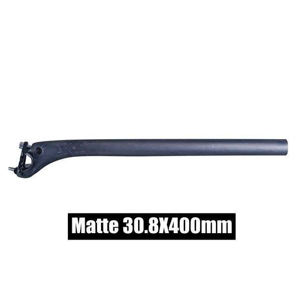 RXL SL Tige De Selle Carbone Vélo 27.2/30.8/31.6mm - Décalage 25mm 3K Mat/Brillant