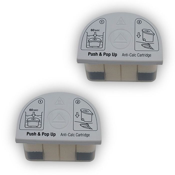Cartouches anti calcaire BEKO Lot de 2 Compatible Centrale Vapeur Système anti tartre Modèles variés