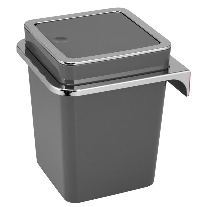 Garniture WC Ronde Savona - Support Mural (Coller Ou Visser), 2 Têtes De Brosse - Plastique Blanc - Bremermann - 9