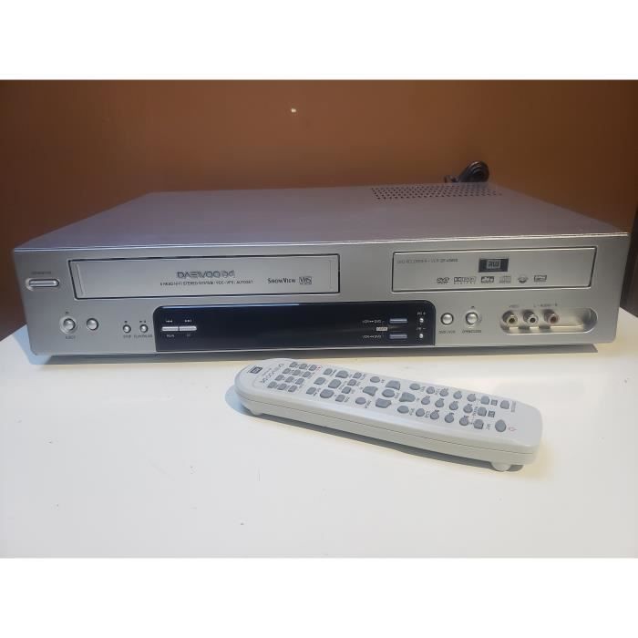 COMBINE MAGNETOSCOPE DAEWOO DF 4500S GRAVEUR DVD LECTEUR ENREGISTREUR 