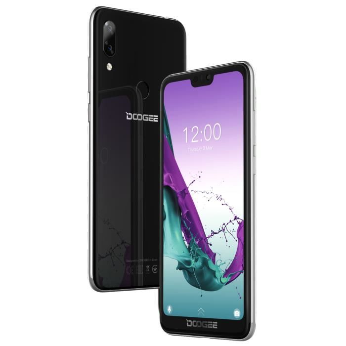 Vente Téléphone portable DOOGEE N10 Téléphone portable Débloqué 5.84'' Écran 3Go Ram 32Go Rom Octa core 16MP+16MP Double caméra Smartphone 4G - Noir pas cher Vente Téléphone portable DOOGEE N10 Téléphone portable Débloqué 5.84'' Écran 3Go Ram 32Go Rom Octa core 16MP+16MP Double caméra Smartphone 4G - Noir pas cher