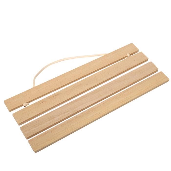 21CM Teck en bois bricolage magnétique suspendu arbre cintre Poster ...
