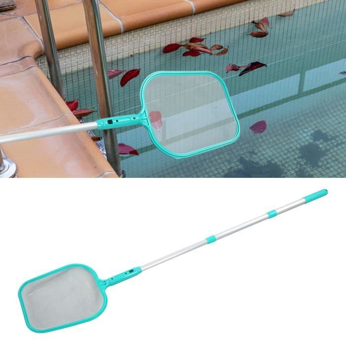 Épuisette Piscine Maille Fine DABOVIN - Cadre Aluminium Renforcé - Parfaite Pour Pollen Et Petites Saletés