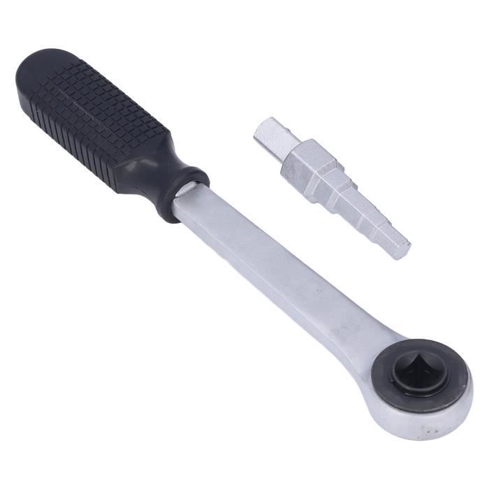 Clé De Valve Pour Airsoft FUSHENGCHUANG – Acier Inox 8 Cm – Démontage Valve De Charge – Multifonctions