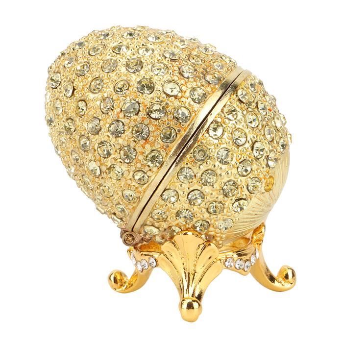 Oeuf Fabergé, Boîte à Bijoux Vintage En Forme D'œuf De Fabergé Organisateur De Bijoux Pour