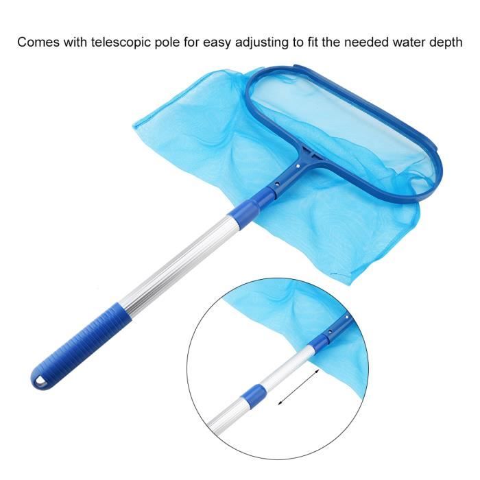 QEDBOJE 6 PCS Filet Écumoire Piscine - Filet Filtrant Panier Écumeur Élimine Débris Feuilles Insectes
