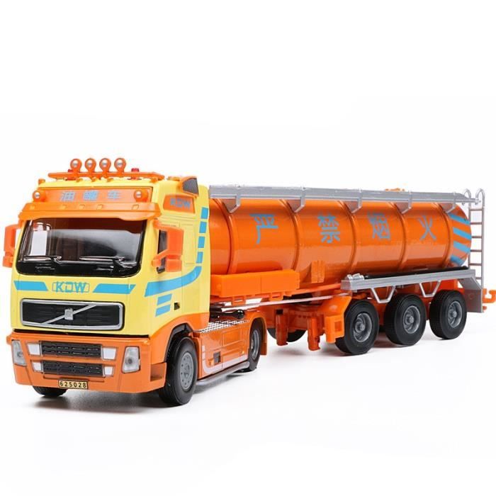 Camion Citerne 6 Liaison Roue Alliage Moule Sous Pression Modele De Transport Outils Pour Petit Bebe Cadeaux D Ingenierie Vehicule E Cdiscount Jeux Jouets