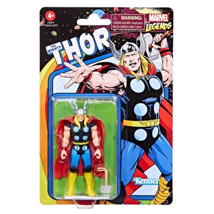 Figurine Marvel Legends Thor Édition Rétro 10 Cm Prix Abordable - vue 5