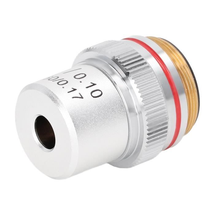 Objectif Achromatique 60X Pour Microscope - Filetage RMS 20,2 Mm, Distance De Travail 0,53 Mm