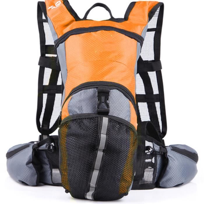Orange, sac d'eau 13L Backpack Sac à dos Sac boisson extérieure