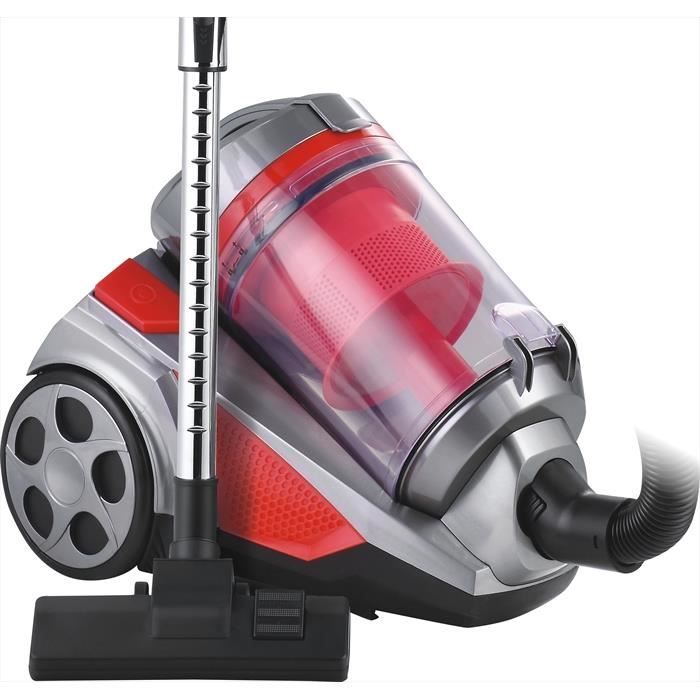 KLAISER - 2500W - Aspirateur Sans Sac Multi Cyclone Alligator Xtreme Force - Pure Air - Ultra Confort - Cordon Extra Long 7 Mètres