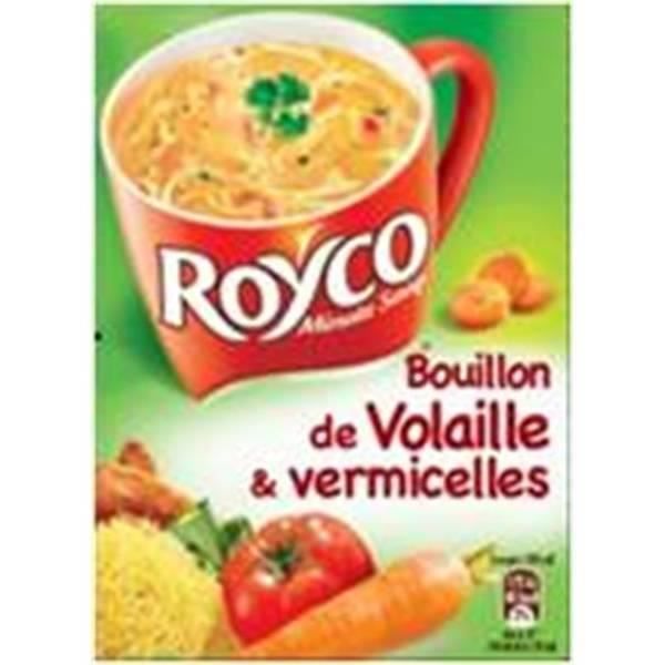 Bouillon volaille et vermicelle 3x20cl Royco Cdiscount Au quotidien