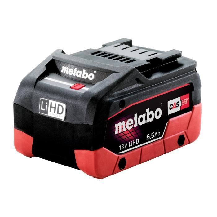 Metabo Batterie 18V LiHD 5,5 Ah 625368000 5.5Ah