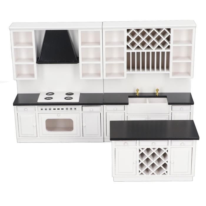 Mini Poêle à Gaz Pour Maison De Poupée - Modèle Cuisine 8x6,5x5 Cm - Accessoire Meubles Enfants