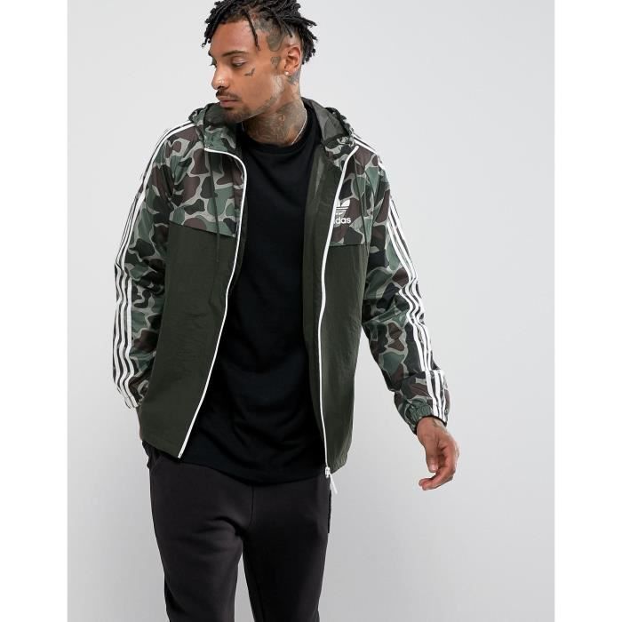 coupe vent adidas camouflage