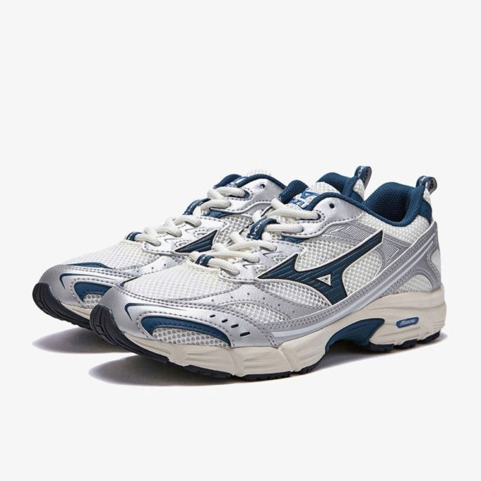 Mizuno BASKETS MIZUNO MXR SPORT BLANCHES ET BLEUES