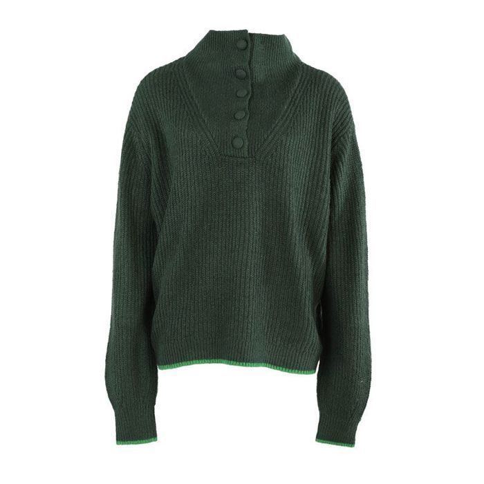 Pull sierra col montant à boutons Femme LA PETITE ETOILE