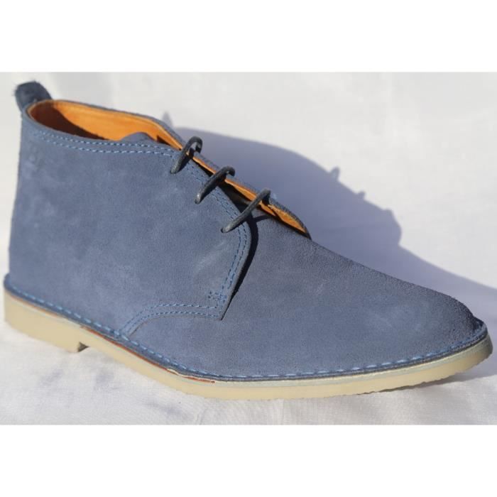 chaussure bleu ciel homme