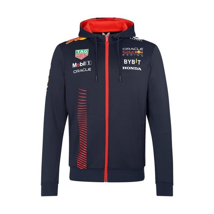 Sweatshirt a Capuche Zip Red Bull Racing F1 Team Formula