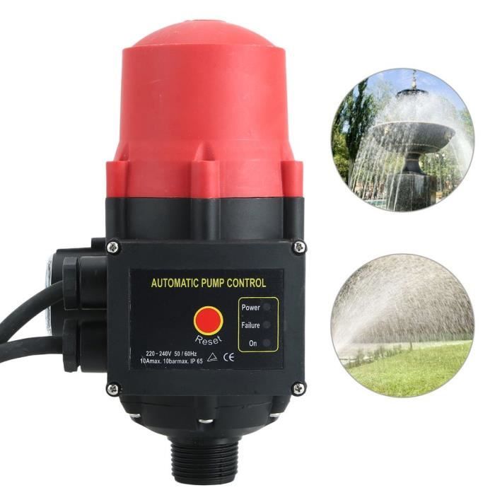 Pressostat Pompe à Eau Domestique Interrupteur Regulateur Commande Controleur Pompe Eau