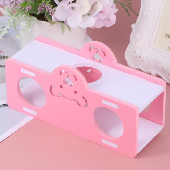 Hamster Jouet ?� jouer dr?�le ?� bascule cr?�atif Fournitures pour animaux de compagnie ?� en bois 