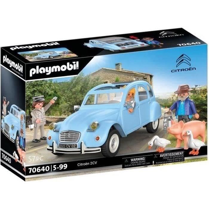 PLAYMOBIL - 70640 - Citroën 2CV - Véhicule miniature - Blanc - 5