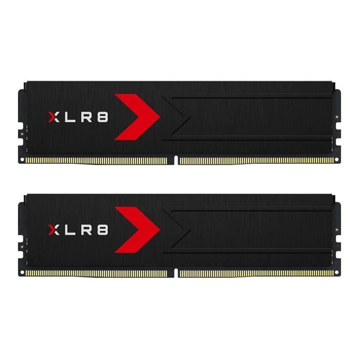 Kit de mémoire – PNY – XLR8 Gaming DDR5 – 32GB (2x16GB) – 6400MHz – CL36 – Pour ordianteur de bureau