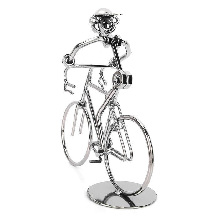 SALALIS vélo miniature SALALIS Vélo de maison de poupée Mini maison de poupée 1:10, vélo en