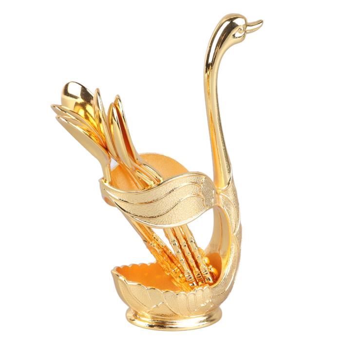 Cuillères à thé en laiton, 10 pièces, tête de Dragon, pelle, ornements