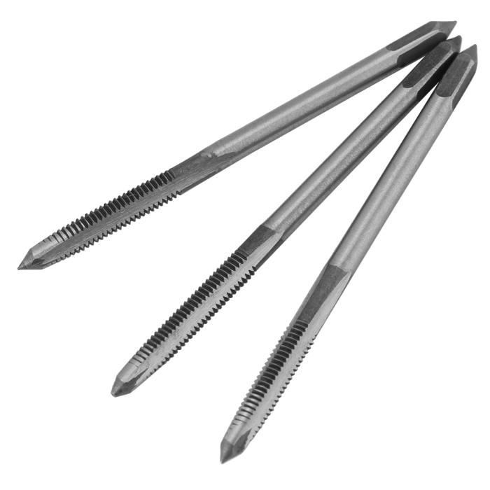 Ensemble de 3 Tarauds à vis SALALIS M3/M4/M5 en acier à roulement pour ...