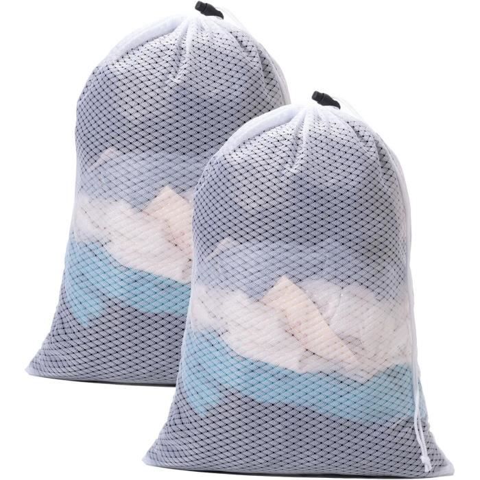 Lot De 2 Filets De Rangement Pour Jouets De Bain - 37x37 Cm - Transparents - Suspendus - Enfants/Bébés