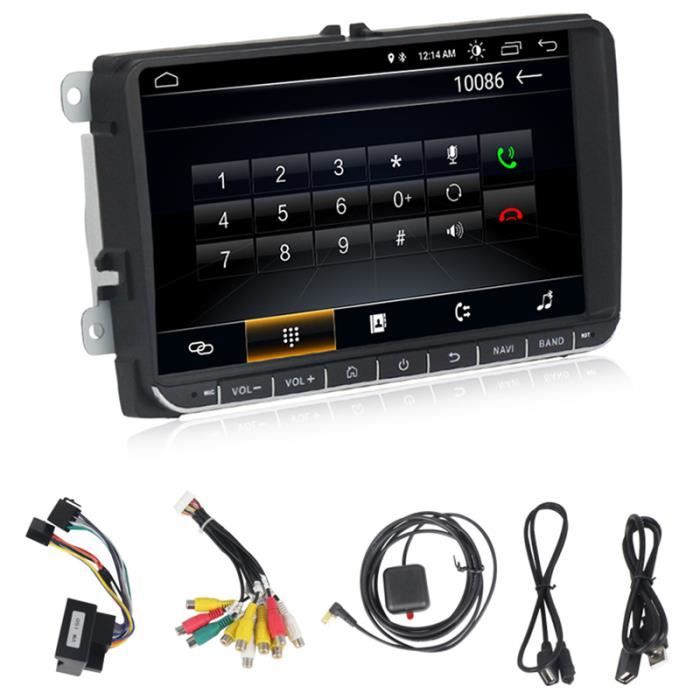 GPS Voiture 5 Pouces (12.7 Cm) Avec 8 Go ROM, 128 Mo RAM - Écran Tactile, Transmetteur FM, Lecteur Multimédia