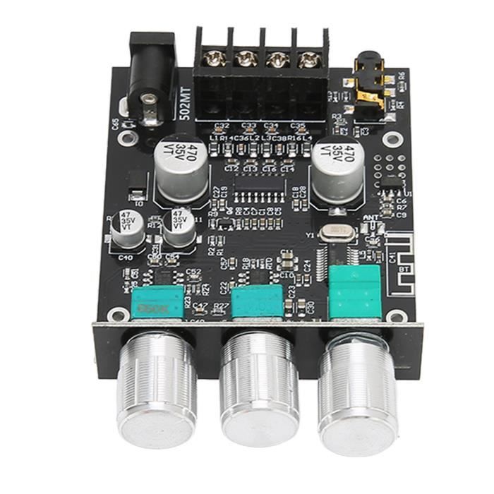 Sonew Module amplificateur de puissance 2.0 canaux 2x50W avec contrôle ...