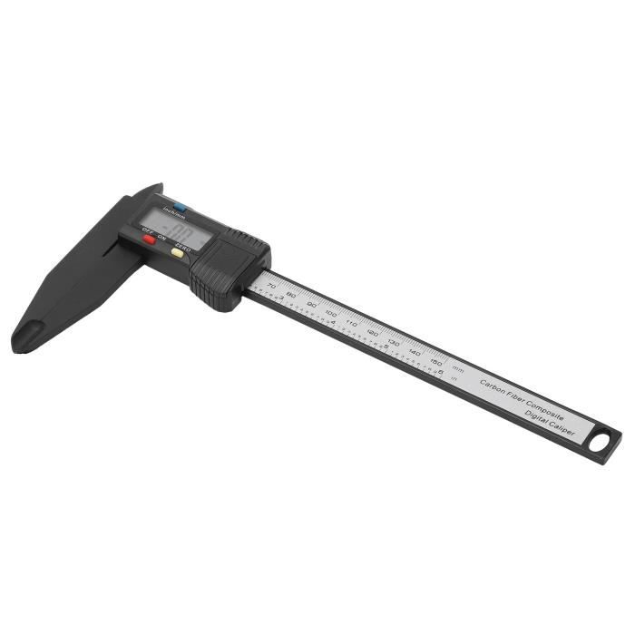 Pied à Coulisse Numérique 0-150 Mm – Pour Mesure Plaquettes De Frein, Acier Inox, Écran LCD