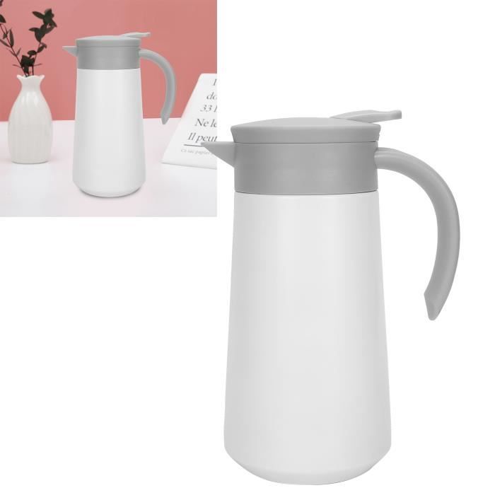 Thermos Art déco vintage en forme de cruche-terrasse, Allemagne années