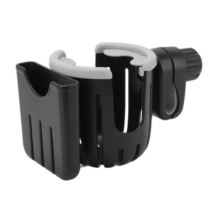 Porte-gobelet Pour Poussette - Support Réglable Pour Biberon, Téléphone - Idéal Sorties, Pique-nique, Plage