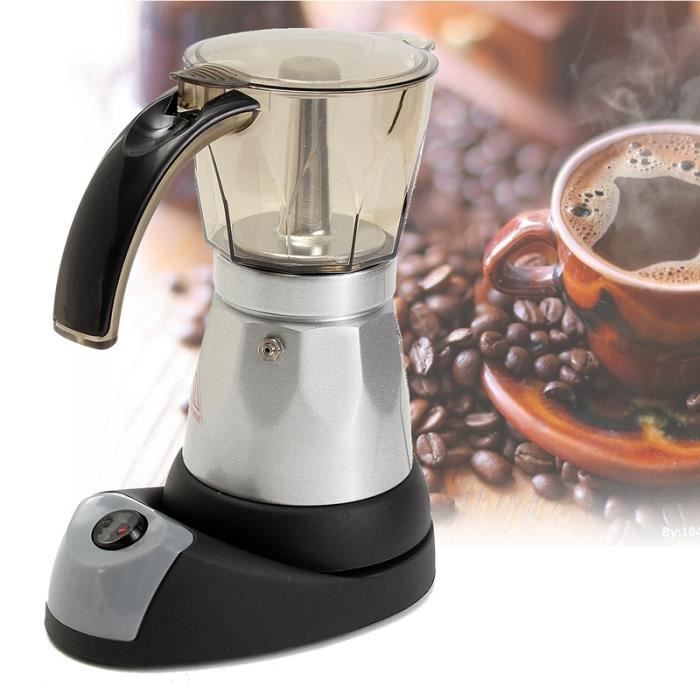 TOPTW 480W Machine à Espresso Cafetière italienne électrique