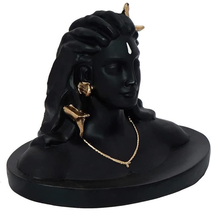 Statue Vel De Murugan En Métal Doré - Idole Pour Autel Pooja, Tableau De Bord Voiture Ou Bureau - Taille 10.2 Cm - 9