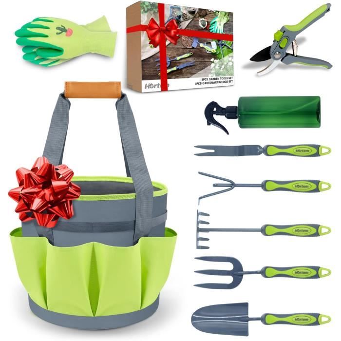 Ensemble de jardinage enfant Râteau et pelle pour avec manche en bois | Idéal pour les petits jardiniers à partir de 3 ans Pour une utilisation en extérieur : jardin Ensemble de jardinage enfant Râteau et pelle pour avec manche en bois | Idéal pour les petits jardiniers à partir de 3 ans Pour une utilisation en extérieur : jardin
