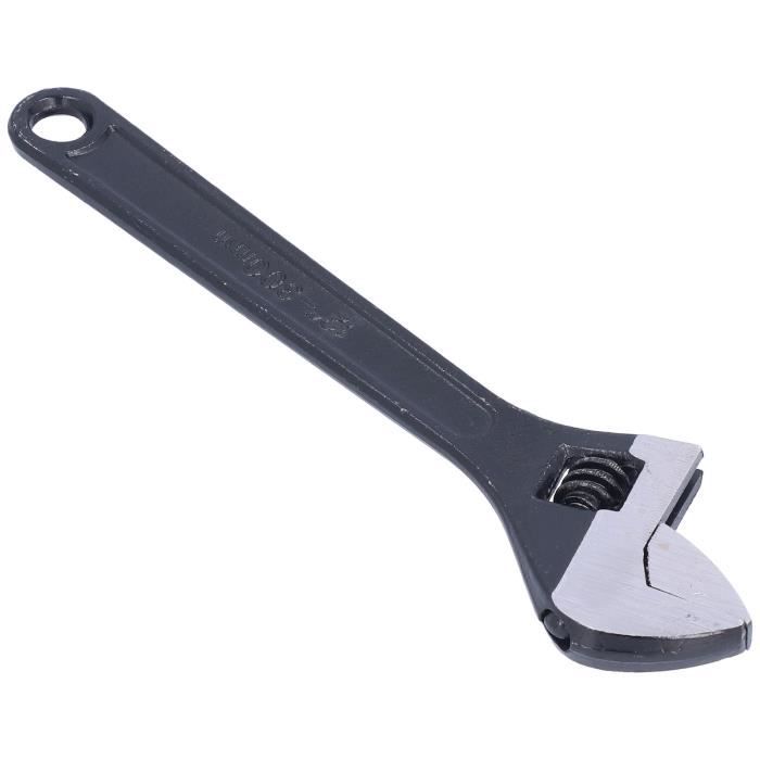 Clé à Molette Réglable En C - Chrome Vanadium, Capacité 51-121 Mm, Longueur 29 Cm - Pour écrous, Colliers, Roulements