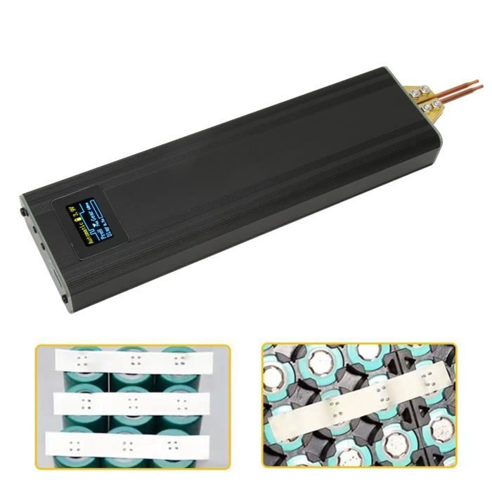 Machine à Souder Par Points Kerpu 5000mAh - Portable Pour Batteries 18650/26650/32650 Avec Feuille De Nickel
