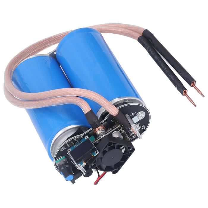 Condensateur Audio Voiture 5 Farad PYLE PLCAPE50 - Voltmètre Numérique, Pour Systèmes Jusqu'à 5000W RMS