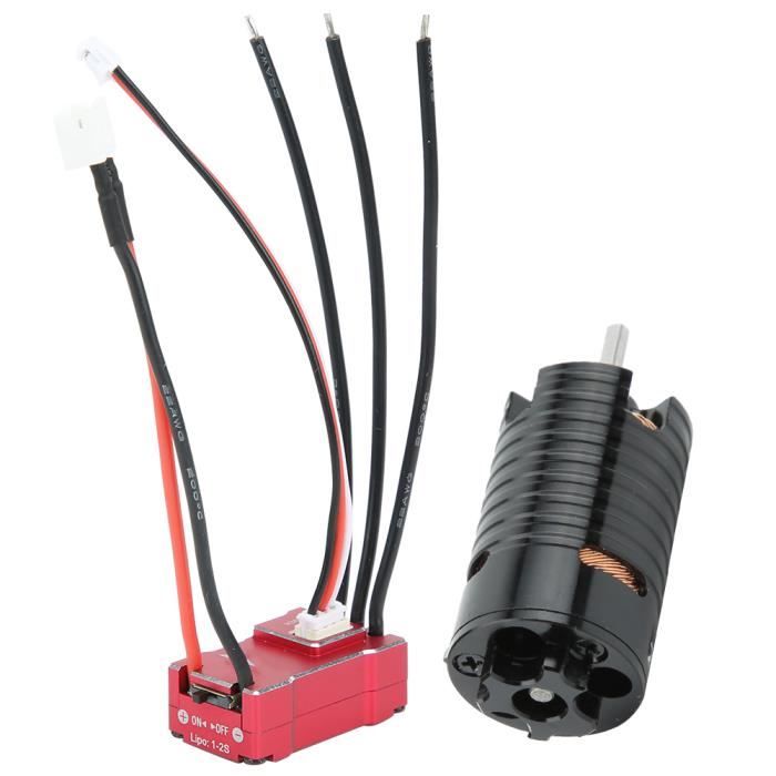 Char Rc Contrôleur ESC étanche 35A Pour Voiture RC 1/14 1/16