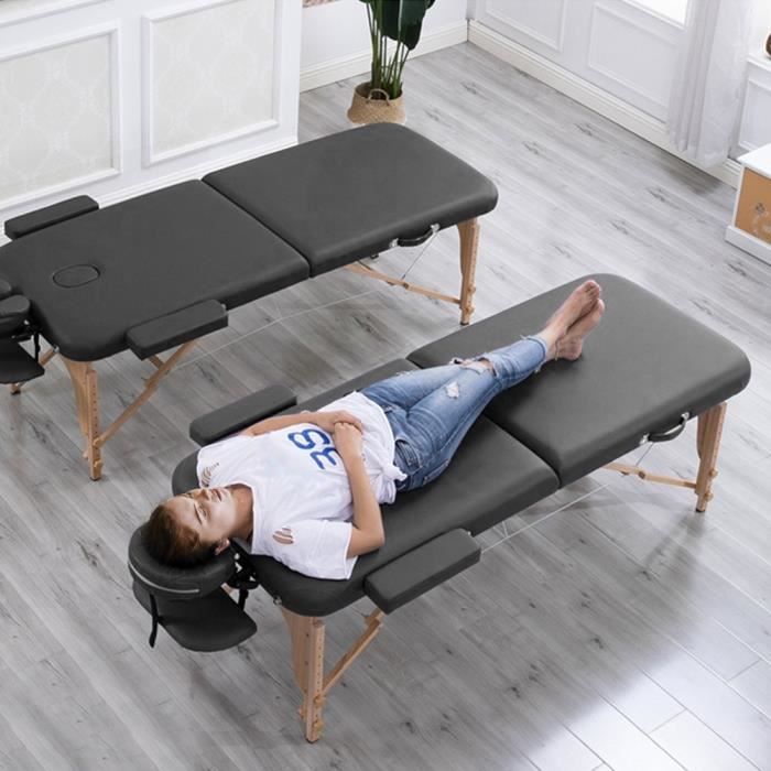 Table de massage pliante portative professionnelle ferme lit de massage