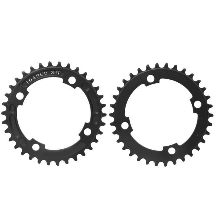 Plateau de vélo intérieur en aluminium à 4 bras compatible avec SHIMANO