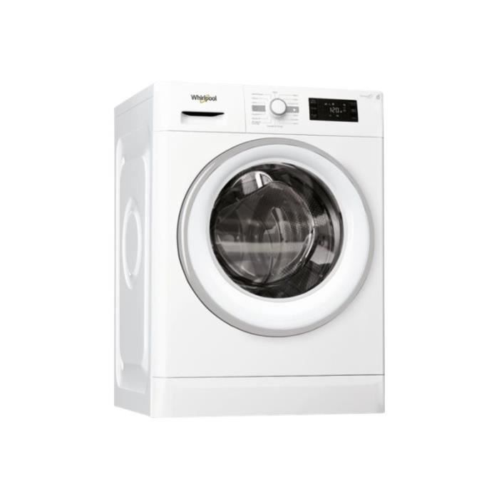 Whirlpool FWDG 86148 WS FR Machine à laver séchante indépendant largeur 59.5 cm profondeur