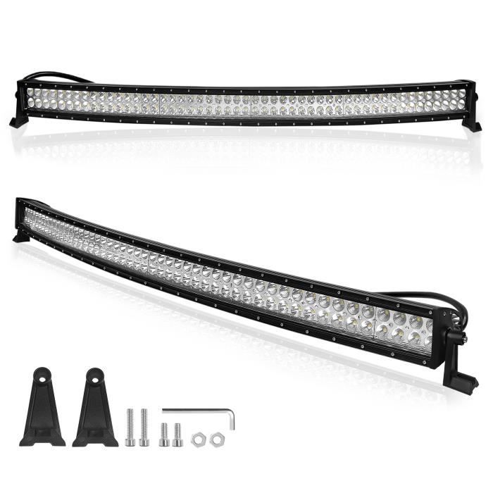 Barre LED 42 Pouces 240W SKYWORLD - Combo Spot Flood 12V-24V Pour 4x4, Camion Et Offroad