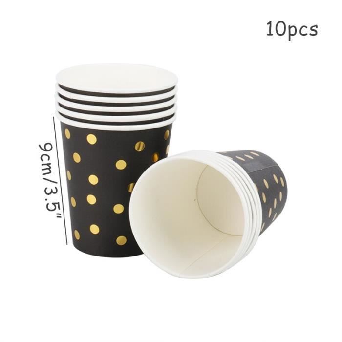 Pack De 51 Pièces De Vaisselle Jetable Thème BeatBox Pour Anniversaire Enfants - Assiettes, Gobelets, Serviettes, Nappe Inclus - 8