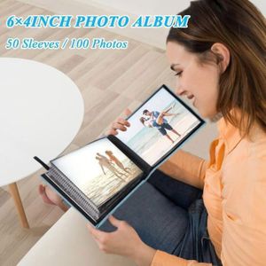 Album Photo Petit Format 10x15 Cm - 3 Livres Avec 52 Pochettes, Couverture Personnalisable, Transparent Et Protection Acide