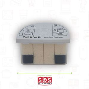 Lot 6 Filtres Anti-Calcaire + Cartouche Pour Centrale Vapeur Morphy Richards 42245 42246 42247